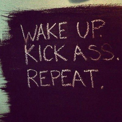 Wake up kick as repeat