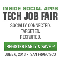 Exhibitors Wanted for Inside Social Apps Tech Job Fair on June 6, 2013