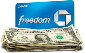 Chase Freedom 5% Cash Back Categories For April, May and June 2013