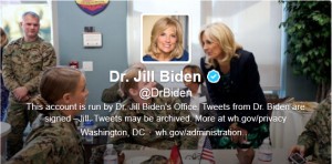Dr. Jill Biden Goes ATwitter