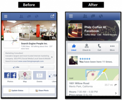 Changes to Facebook Pages: The New Canvas for Mobile Marketing