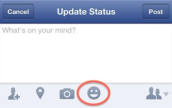 Facebook brings new status updates to mobile so you can share what you’re watching, eating, feeling and more on the go
