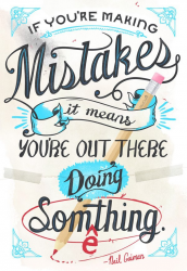 Amazing poster about mistakes