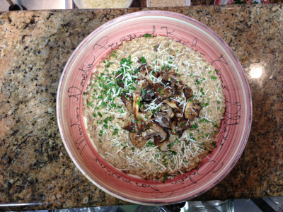 Frugal Family Feast: Wild Mushroom Risotto