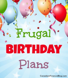 Frugal Birthday Plans