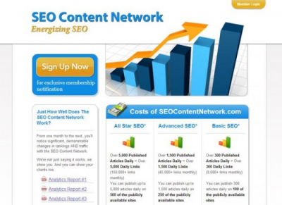 Improve Your Search Rankings with SEO Content Network
