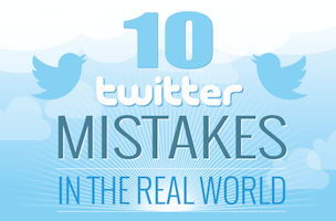 10 Mistakes That You Might Be Making On Twitter [INFOGRAPHIC]