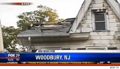 N.J. Homeowner Sets Home on Fire Trying to Kill Bedbugs