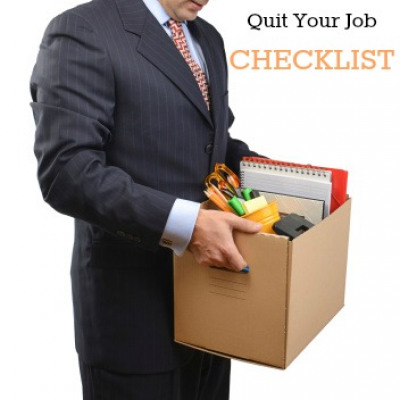 A Checklist for Quitting Your Job