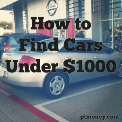 How to Find Cars Under $1000
