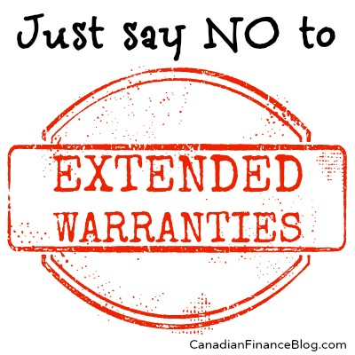 Just Say No to Extended Warranties