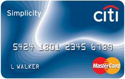 My New Balance Transfer Credit Card – Citi Simplicity MasterCard