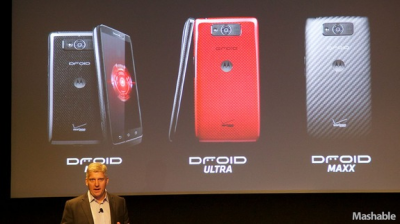 Verizon Unveils 3 New Droid Phones
