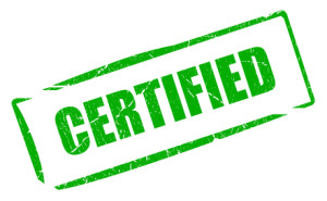 Certified certification