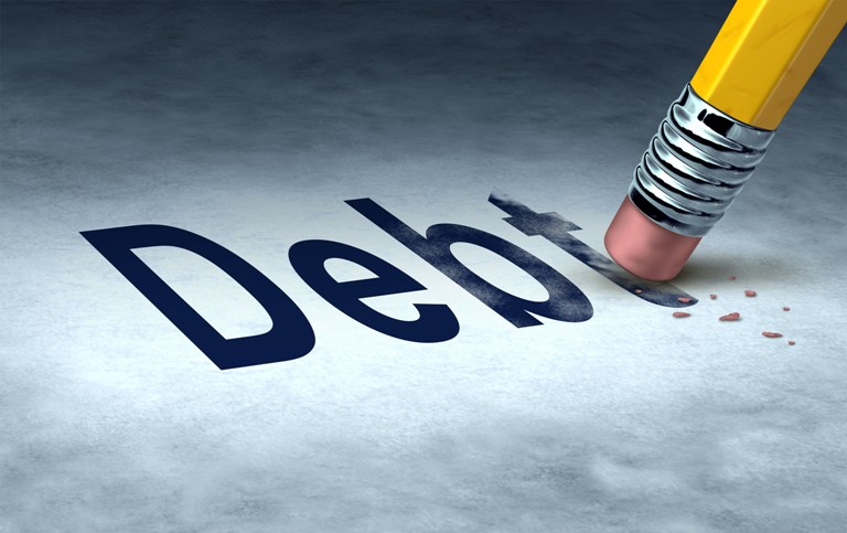 Paying down debt